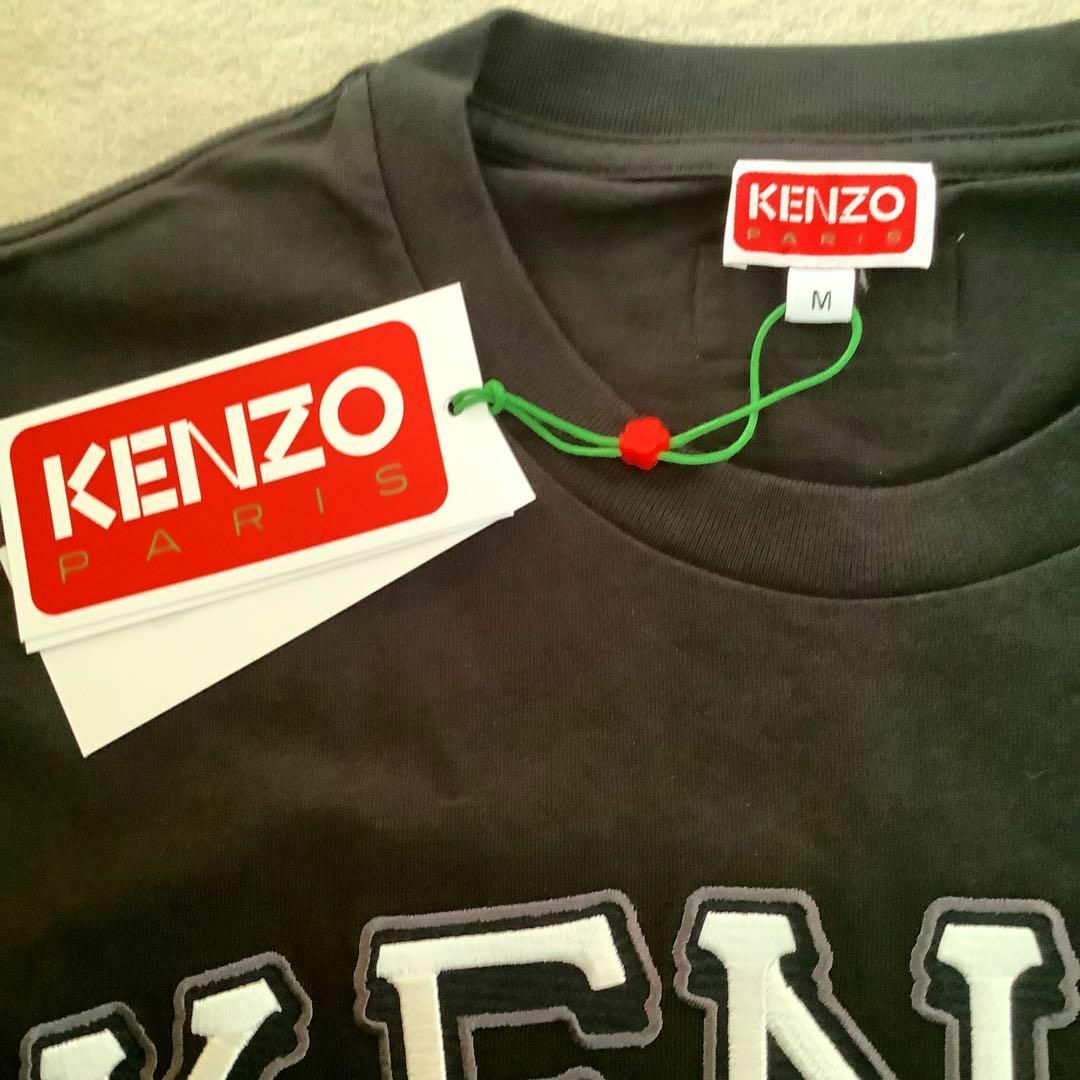 KENZO(ケンゾー)の新品☆新作 KENZO タイガー刺繍 Tシャツ Mサイズ ブラック メンズのトップス(Tシャツ/カットソー(半袖/袖なし))の商品写真