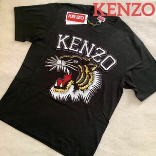 ケンゾー(KENZO)の新品☆新作 KENZO タイガー刺繍 Tシャツ Mサイズ ブラック(Tシャツ/カットソー(半袖/袖なし))