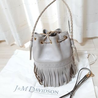 美品★J&M DAVIDSON グレー×ゴールド カーニバル