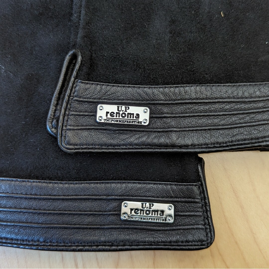 U.P renoma(ユーピーレノマ)のrenoma(レノマ)　スエード　革手袋 レディースのファッション小物(手袋)の商品写真