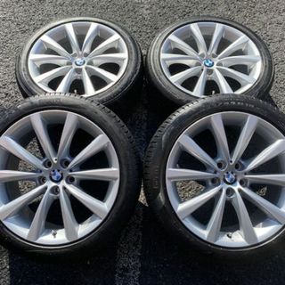 美品 3シリーズ(G20,G21)流用 BMW 7シリーズ純正 Vスポーク642(タイヤ・ホイールセット)