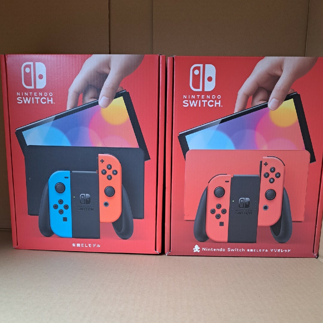 ニンテンドーSwitch任天堂Switch 有機ELモデル２台セット