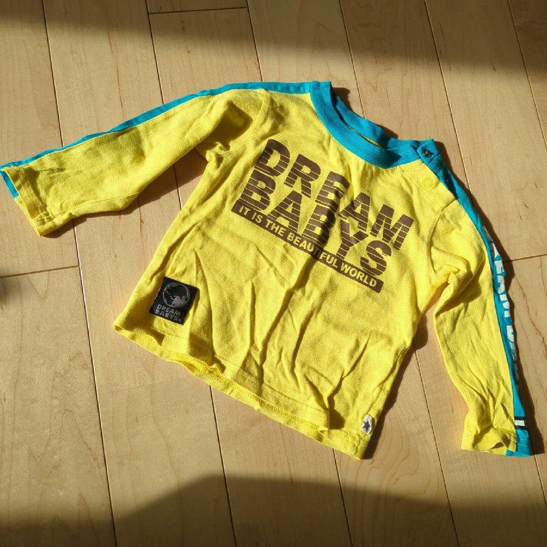 DREAMBABYS(ドリームベイビーズ)の80 2点セット　DREAM BABYS　長袖 80 ドリームベイビーズ キッズ/ベビー/マタニティのベビー服(~85cm)(シャツ/カットソー)の商品写真