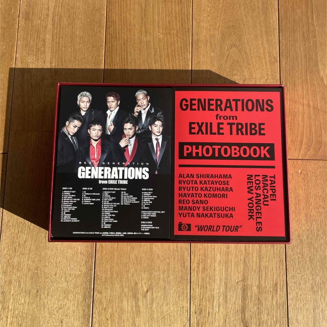 GENERATIONS(ジェネレーションズ)のGENERATIONSfromEXILETRIBEセット チケットの音楽(国内アーティスト)の商品写真