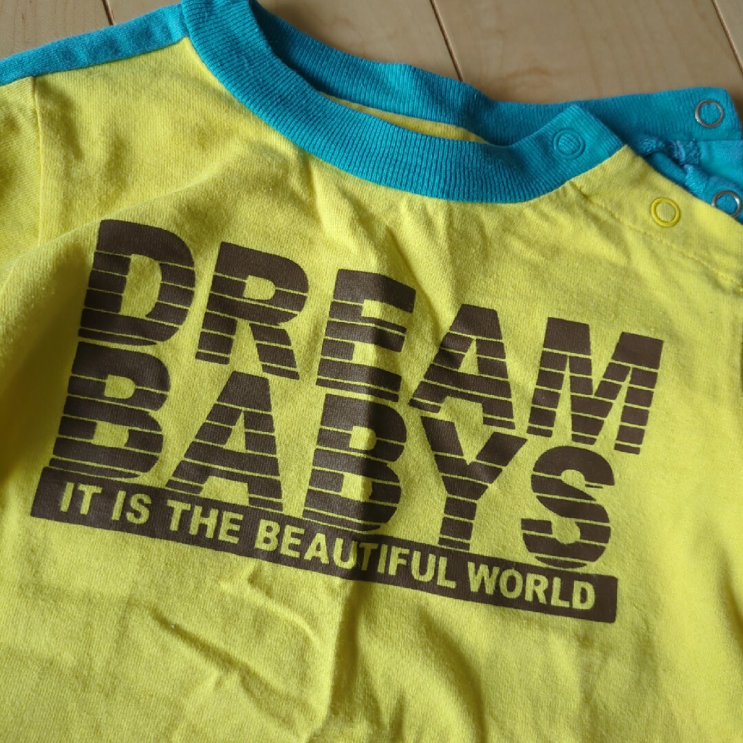 DREAMBABYS(ドリームベイビーズ)の80 DREAM BABYS 長袖　ロンティー　80cm キッズ/ベビー/マタニティのベビー服(~85cm)(Ｔシャツ)の商品写真