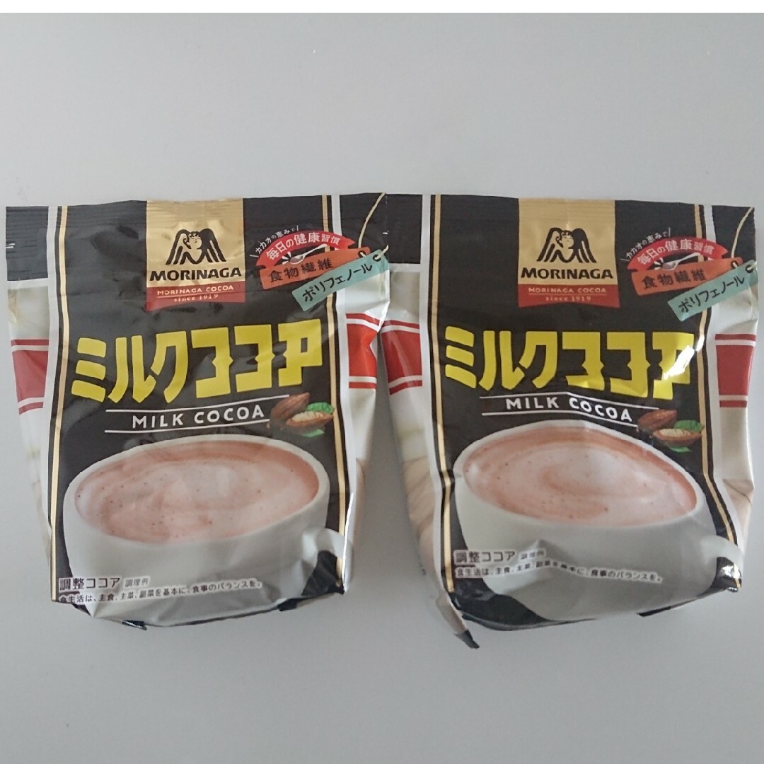 森永製菓(モリナガセイカ)の【1セット限定！】 森永 ミルクココア 300g×2袋 食品/飲料/酒の飲料(その他)の商品写真