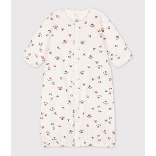 プチバトー(PETIT BATEAU)のプリント２ウェイオール(ロンパース)