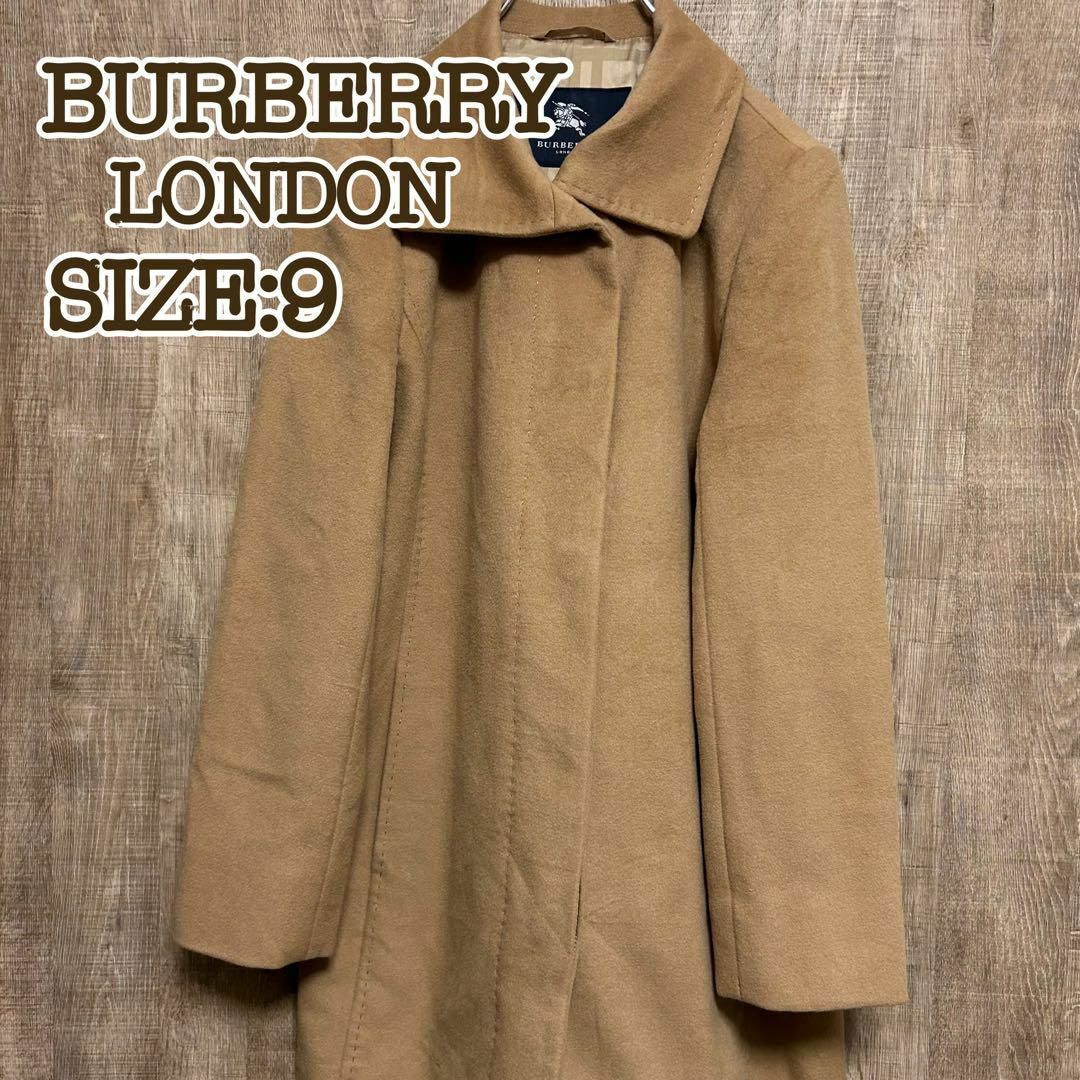 BURBERRY LONDON バーバリーロンドン　チェスターコート　ブラウン9 レディースのジャケット/アウター(チェスターコート)の商品写真