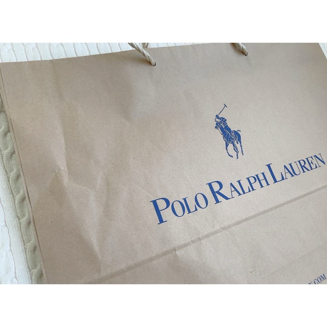 POLO RALPH LAUREN(ポロラルフローレン)のPOLO RALPH LAUREN ラルフローレン ショップ袋 ショッパー　紙袋 レディースのバッグ(ショップ袋)の商品写真