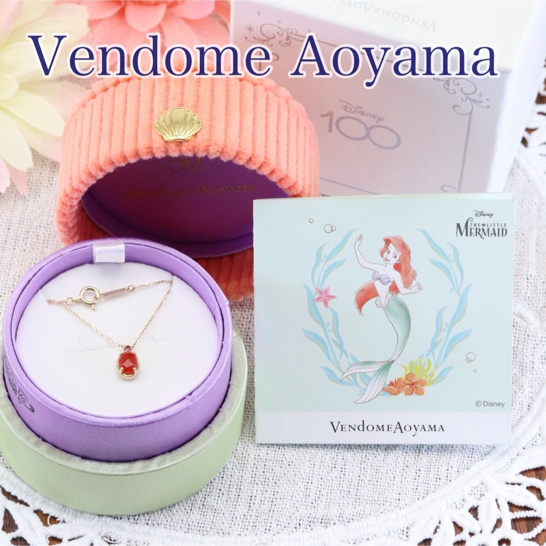 Vendome Aoyama(ヴァンドームアオヤマ)のヴァンドーム青山 リトル・マーメイド  セバスチャン ネックレス ディズニー レディースのアクセサリー(ネックレス)の商品写真