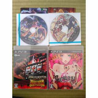 プレイステーション3(PlayStation3)のPS3　パチスロ3種 北斗の拳 秘宝伝 アントニオ猪木　キャサリン　動作確認済み(家庭用ゲームソフト)