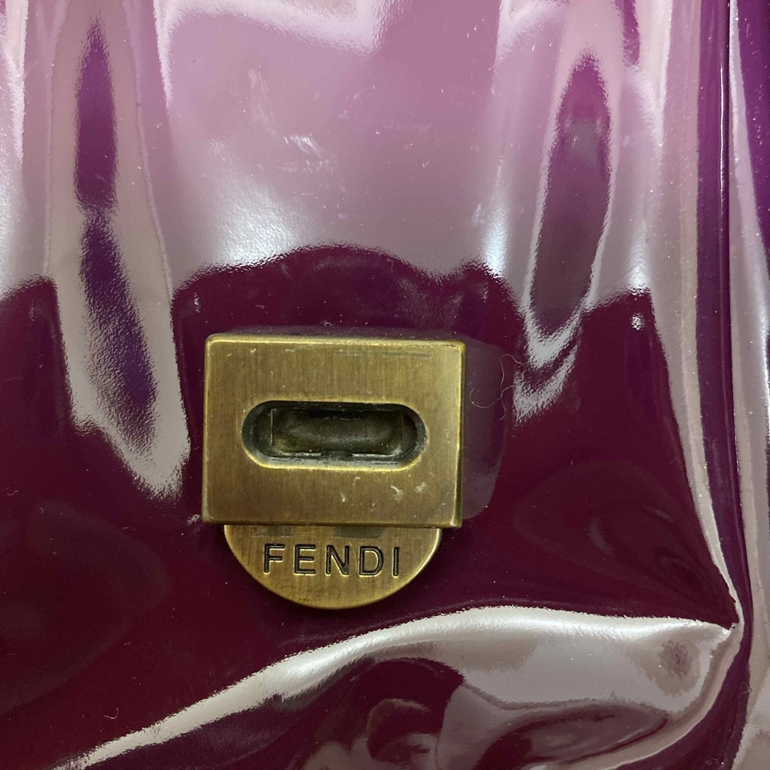 FENDI - FENDI ハンドバッグ エナメルの通販 by いちご's shop FENDI - FENDI ハンドバッグ エナメルの通販 by いちご's shop