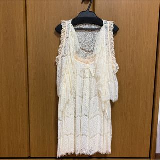 ジルスチュアート(JILLSTUART)のジル スチュアート レース アンサンブル (カットソー(半袖/袖なし))