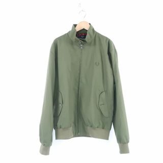 フレッドペリー(FRED PERRY)の美品 FRED PERRY フレッドペリー J7320 ハリントンジャケット M ポリエステル他 チェック柄 メンズ AT10B3 (ダッフルコート)