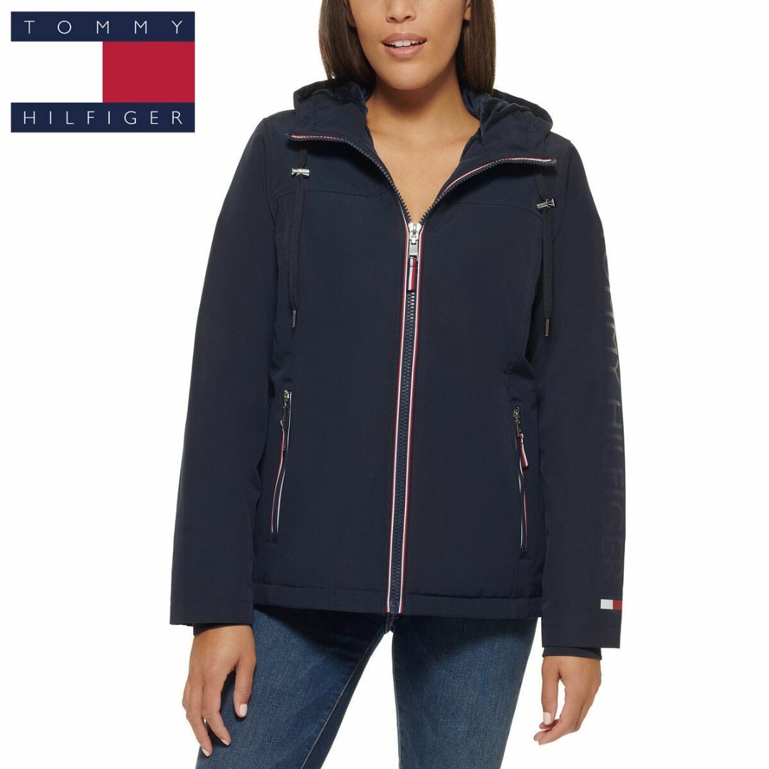 TOMMY HILFIGER - 新品 L ☆ トミーヒルフィガー ソフトシェル TOMMY HILFIGER - 新品 L ☆ トミーヒルフィガー ソフトシェル