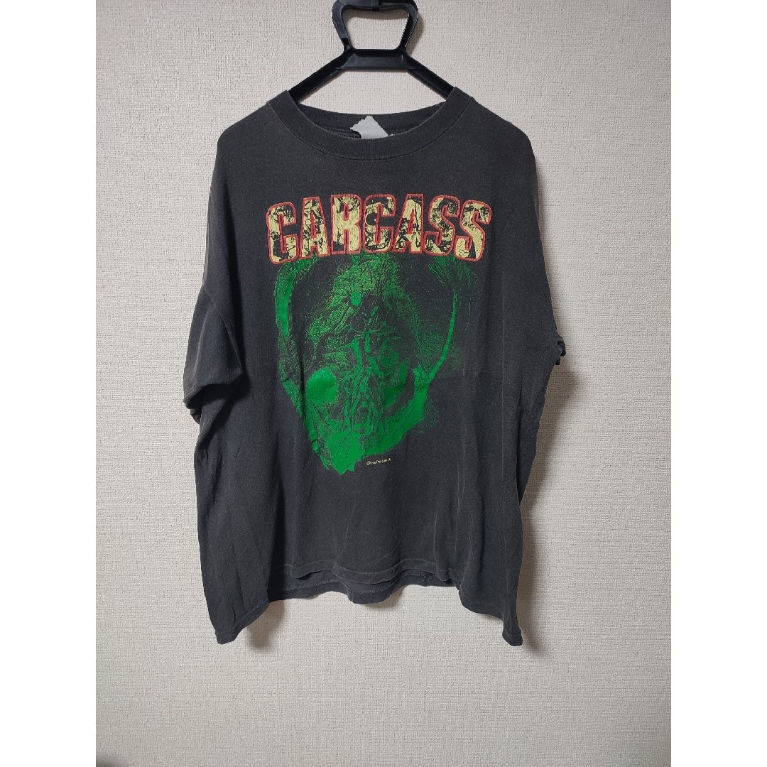 古着 90s CARCASS メンズのトップス(Tシャツ/カットソー(半袖/袖なし))の商品写真