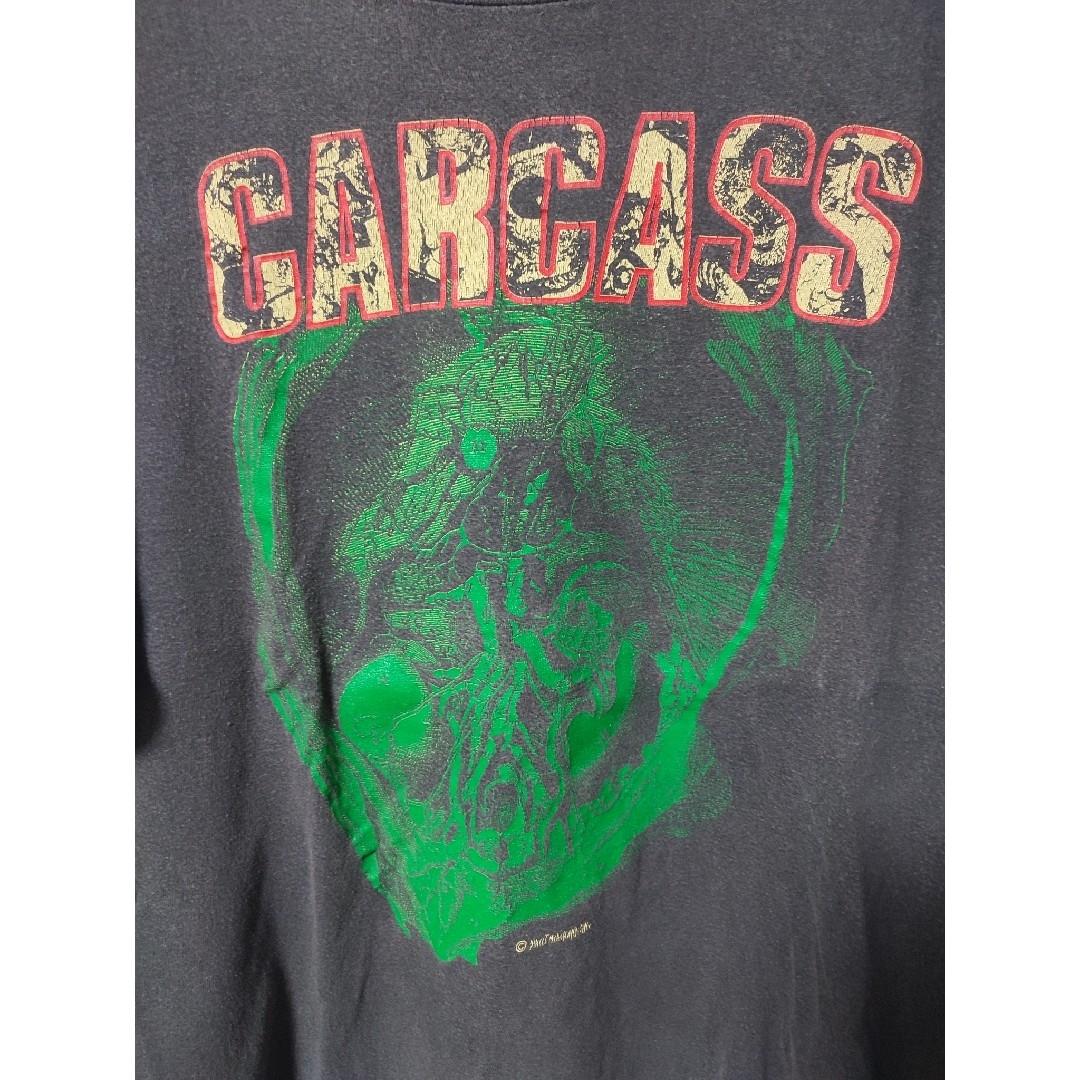 古着 90s CARCASS メンズのトップス(Tシャツ/カットソー(半袖/袖なし))の商品写真