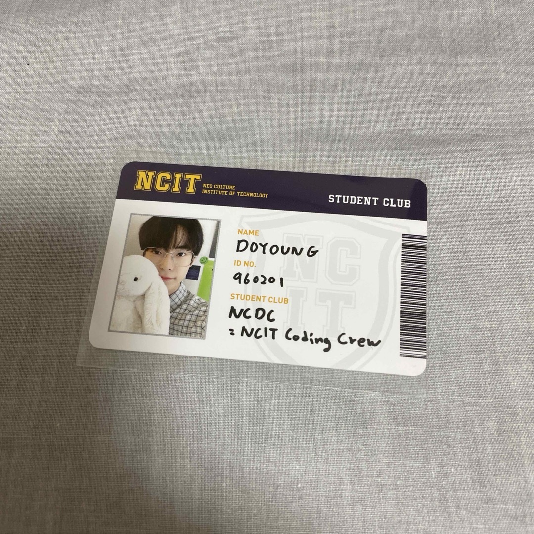 NCT127 NCIT IDカード　トレカ　ドヨン エンタメ/ホビーのタレントグッズ(アイドルグッズ)の商品写真