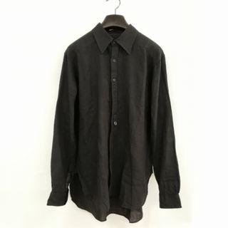 ニードルス(Needles)のOT204 REGULAR COLLAR EDW SHIRT リネン シャツ L(シャツ)