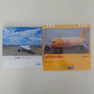 エーエヌエー(ゼンニッポンクウユ)(ANA(全日本空輸))の2024年 卓上カレンダー ANA DHL(カレンダー/スケジュール)