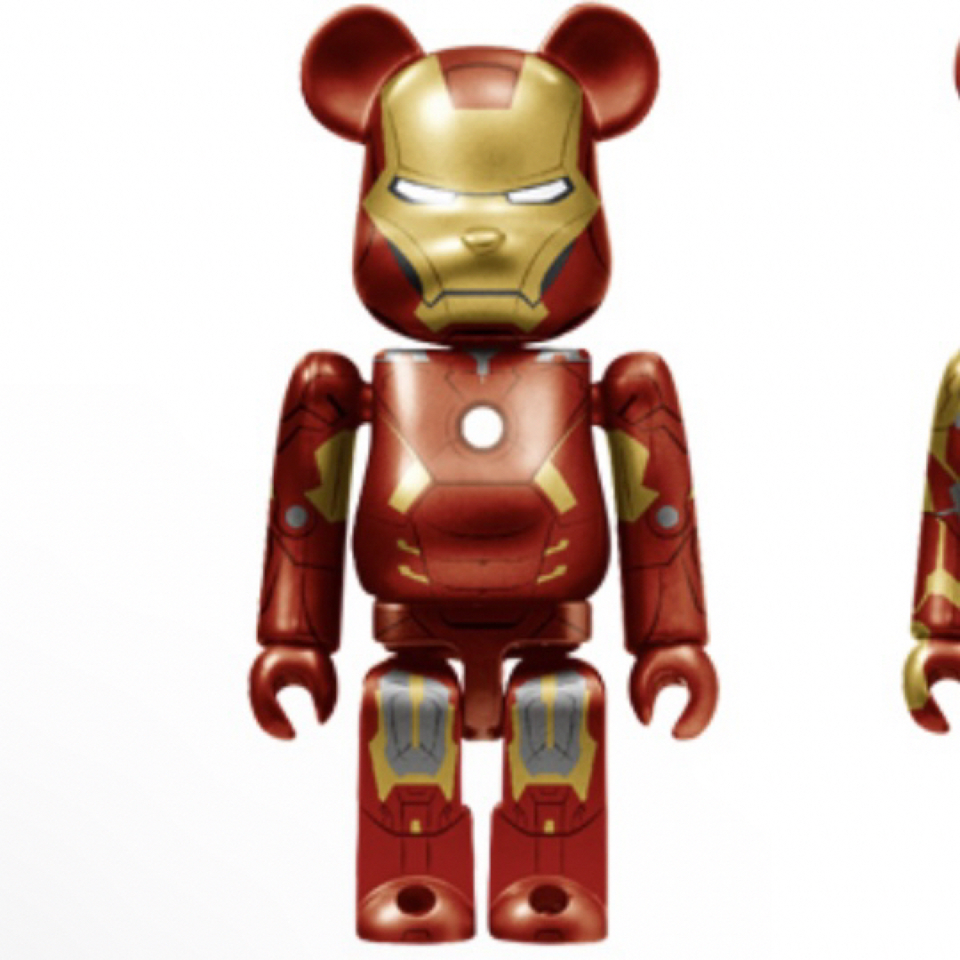 BE@RBRICK(ベアブリック)の★『Happyくじ ベアブリック アイアンマン No.7』 エンタメ/ホビーのフィギュア(アメコミ)の商品写真