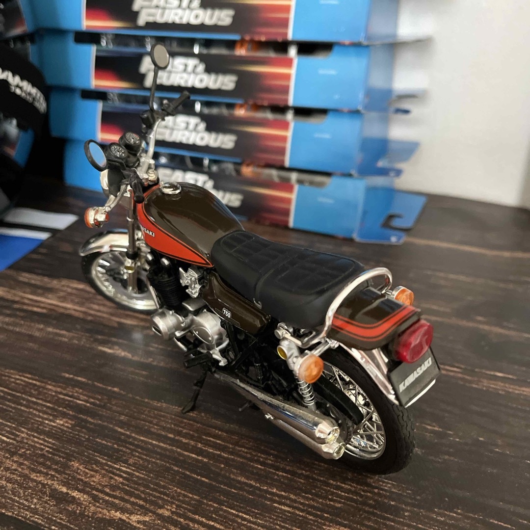 カワサキ Z2 750RS バイク ミニカー KAWASAKIの通販 by 87's カワサキ Z2 750RS バイク ミニカー KAWASAKIの通販 by 87's