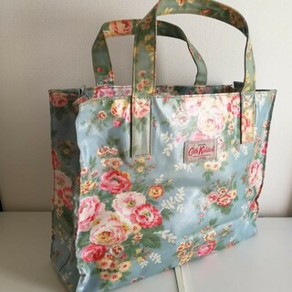 Cath Kidston - Cath Kidston トートバッググレー、バラ柄の通販 by
