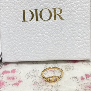 クリスチャンディオール(Christian Dior)の【正規品】Dior CD ディオール リング　指輪(リング(指輪))