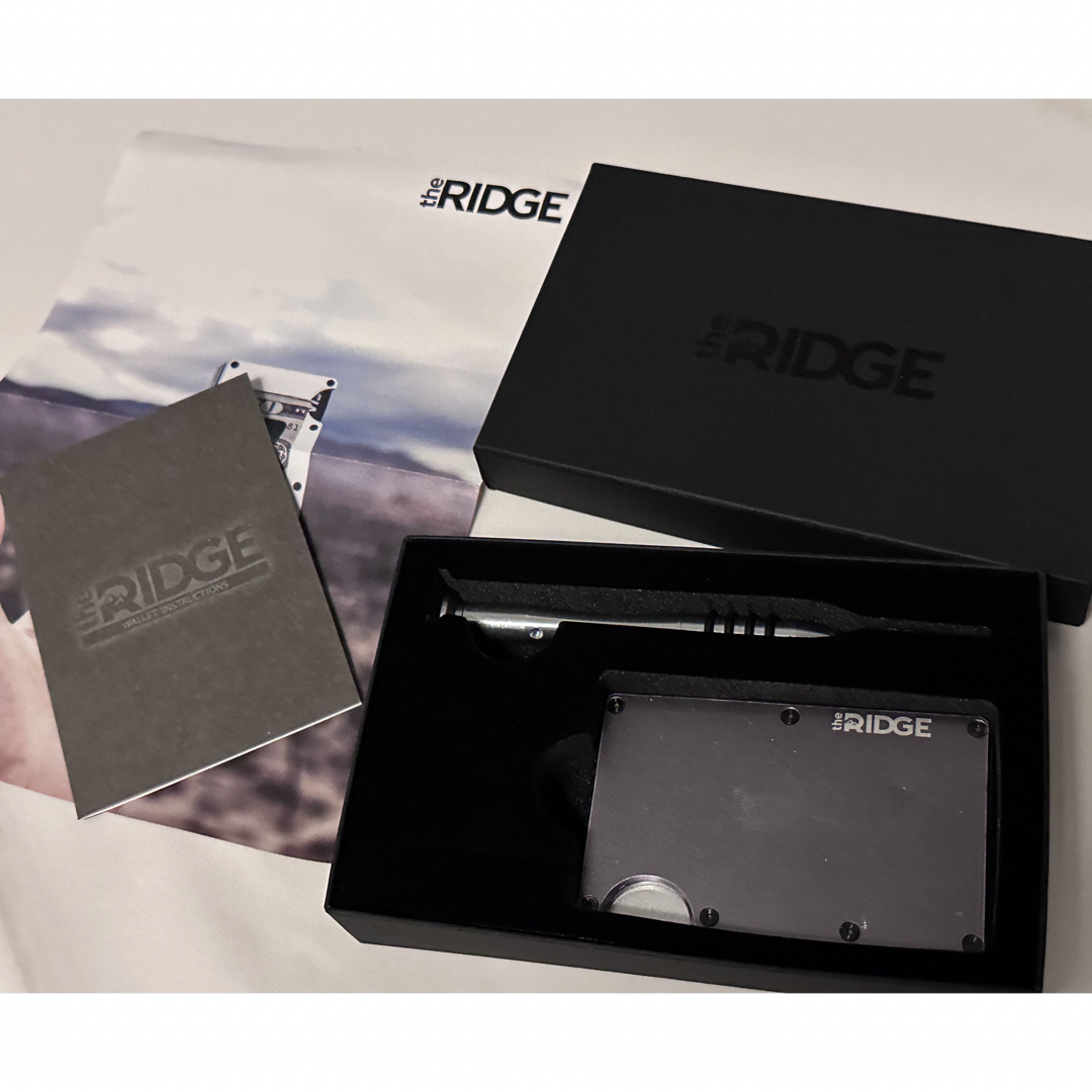 the RIDGE(ザリッジ)のthe RIDGE マネークリップ　アルミニウム メンズのファッション小物(マネークリップ)の商品写真