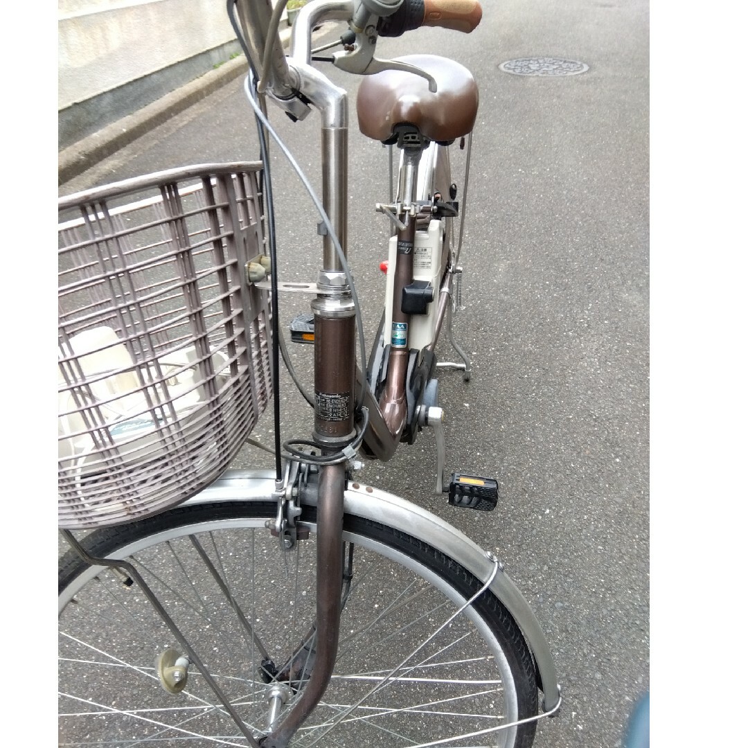 Panasonic(パナソニック)の新基準パナソニック電動アシスト自転車タイヤサイズ26インチ スポーツ/アウトドアの自転車(自転車本体)の商品写真
