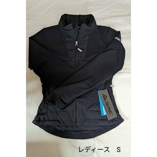 SYNC　雪上用　WOMAN　 ダウン トレーニング ジャケット　S 黒(ウエア)