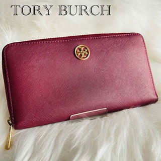 トリーバーチ(Tory Burch)のTORY BURCH トリーバーチ 長財布 レザー ラウンドファスナー(財布)