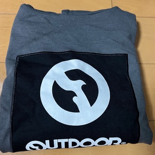 outdoor 半袖　パーカー(Tシャツ/カットソー)