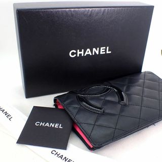 シャネル(CHANEL)のシャネル キャビアスキン 5番台 ブラック 長財布[b30-55］(財布)