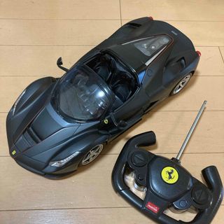 フェラーリ(Ferrari)のフェラーリ　ラジコン　1/14 ブラック(ホビーラジコン)