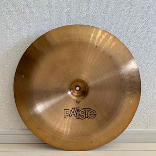 パイステ(Paiste)の【PAISTE】2002 CHINA 18 (白抜き)(シンバル)