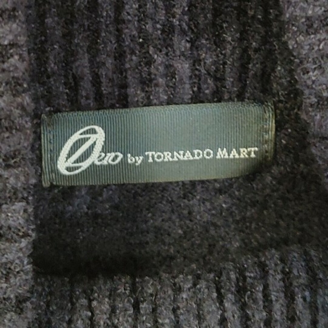 TORNADO MART(トルネードマート)のTORNADO MART　セーター　ネイビー　紺色　Ｍサイズ メンズのトップス(ニット/セーター)の商品写真