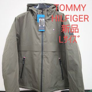 トミーヒルフィガー(TOMMY HILFIGER)のTOMMYHILFIGER フード付 ジャケット ブルゾン  Lサイズ(ブルゾン)