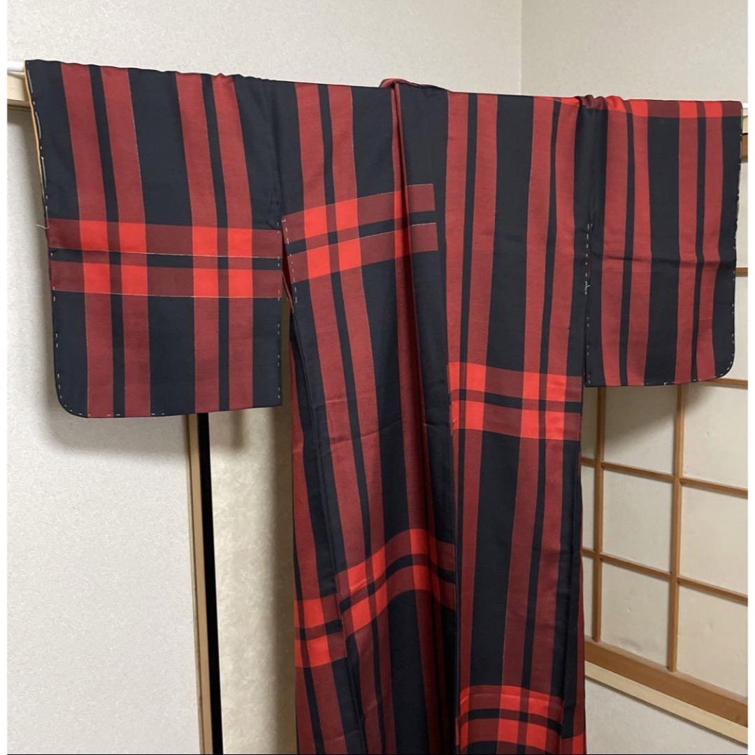 着物 赤系 レディースの水着/浴衣(着物)の商品写真