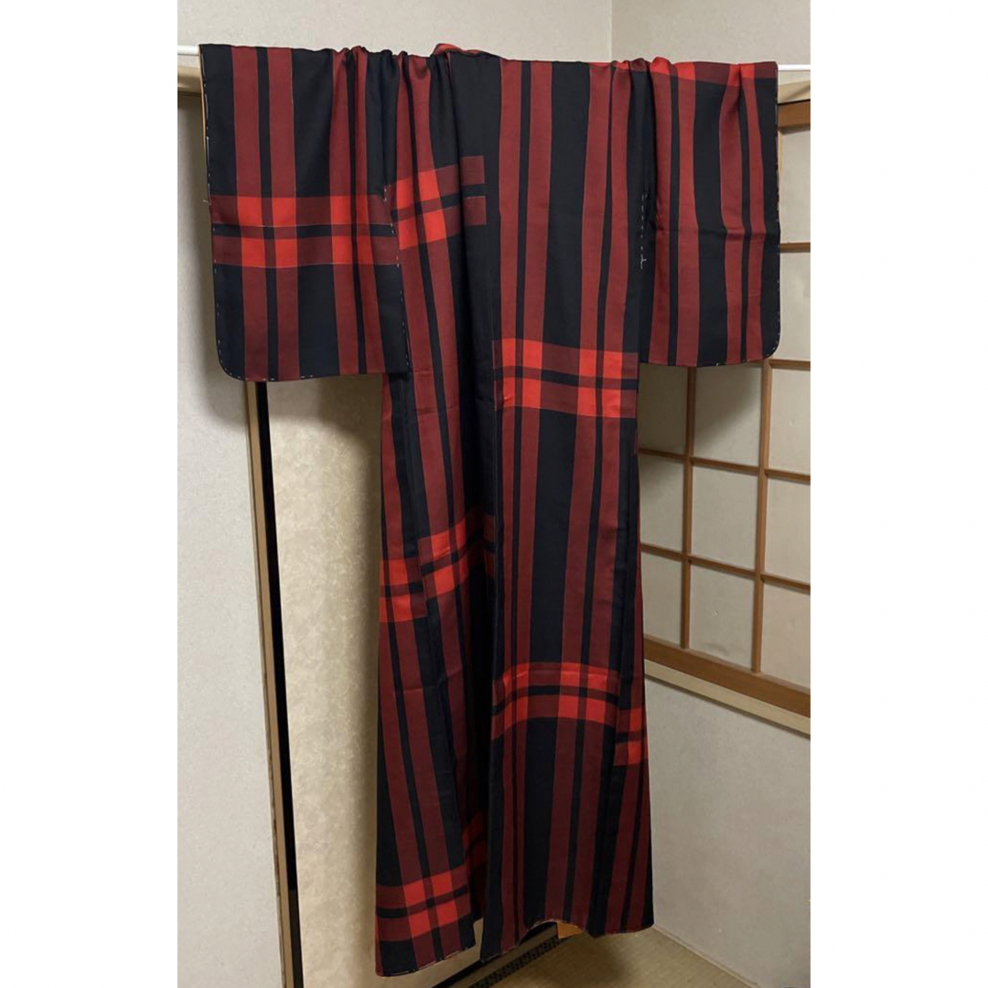着物 赤系 レディースの水着/浴衣(着物)の商品写真