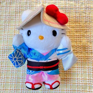 ハローキティ(ハローキティ)のレトロ☆レア☆キティ　阿波踊り　ぬいぐるみ(ぬいぐるみ)