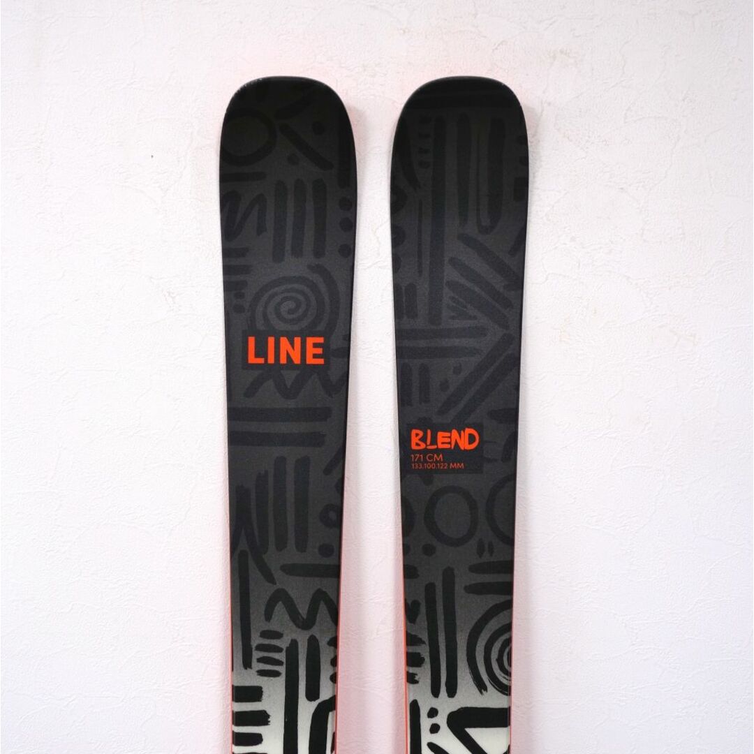美品 ライン LINE 23/24モデル BLEND 171cm センター100mm 美品 ライン LINE 23/24モデル BLEND 171cm センター100mm