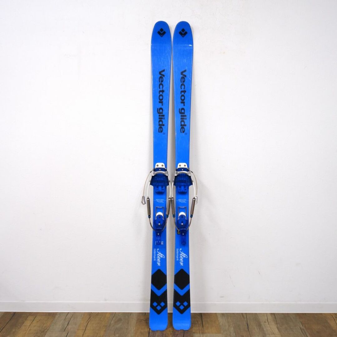 ベクターグライド Vector glide Steer telemark ステア 163cm センター70mm ビンディング G3 テレマーク スキー 登山 バックカントリー アウトドア スポーツ/アウトドアのスキー(板)の商品写真