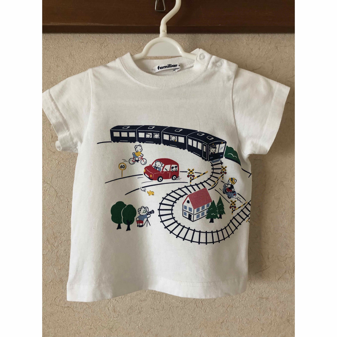 familiar(ファミリア)のファミリア　familiar Tシャツ　90 キッズ/ベビー/マタニティのキッズ服男の子用(90cm~)(Tシャツ/カットソー)の商品写真