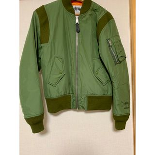 ステューシー(STUSSY)のSTUSSY×WINDSTOPPER MA-1 Jacket(フライトジャケット)