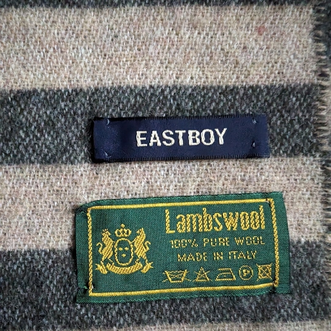 EASTBOY(イーストボーイ)のEASTBOY　ボーダーマフラー メンズのファッション小物(マフラー)の商品写真