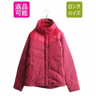 ザノースフェイス(THE NORTH FACE)のノースフェイス ダウン ジャケット レディース L / 古着 The North Face キルティング ナイロン ジャンパー 650フィル ブルゾン アウトドア(ダウンジャケット)