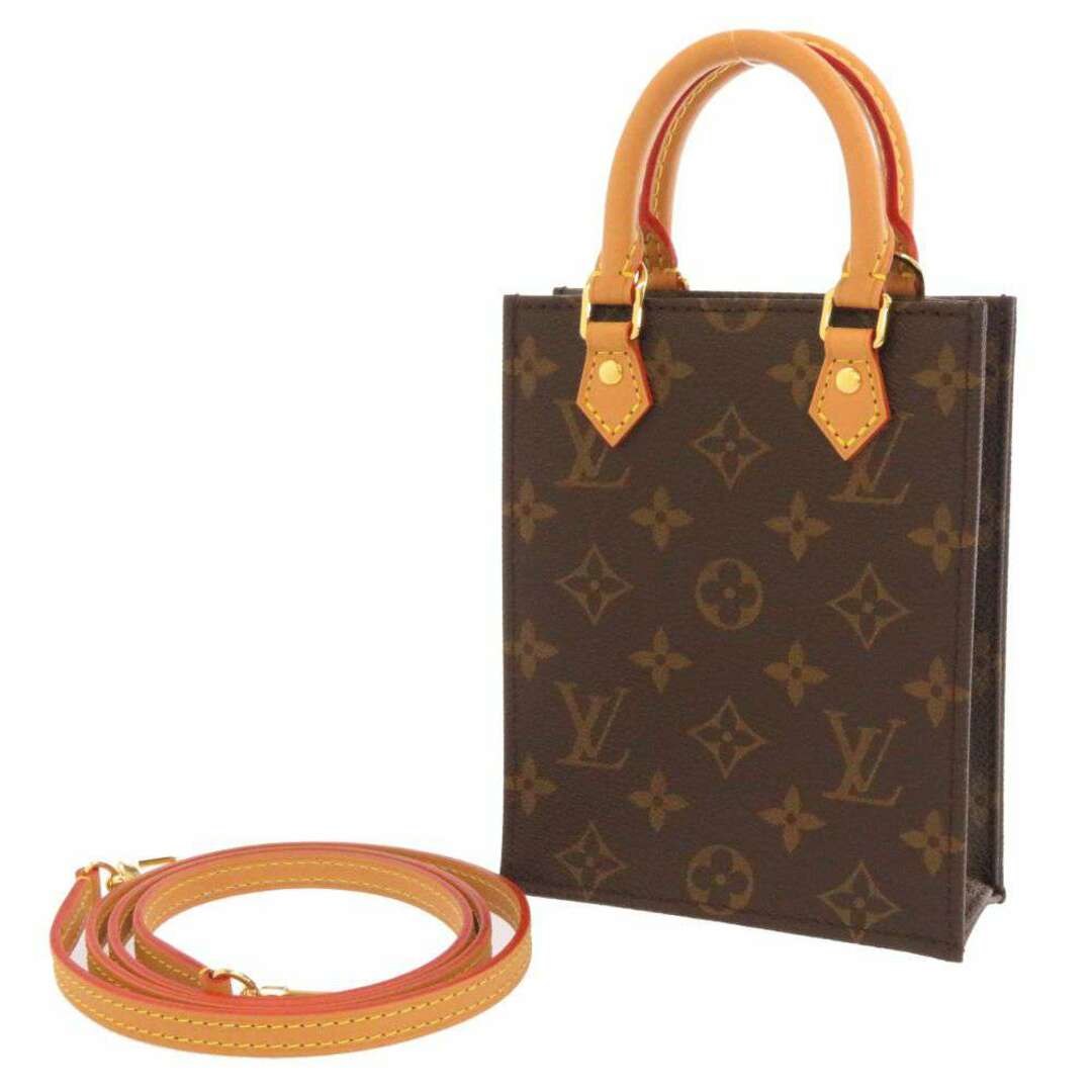 レディースルイヴィトン ハンドバッグ モノグラム プティット・サックプラ M69442 LOUIS VUITTON ブラウン