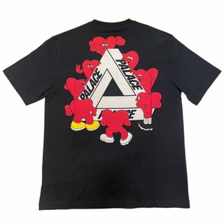 パレス(PALACE)の24SS PALACE Tri-Hearts T-Shirt 黒 L(Tシャツ/カットソー(半袖/袖なし))