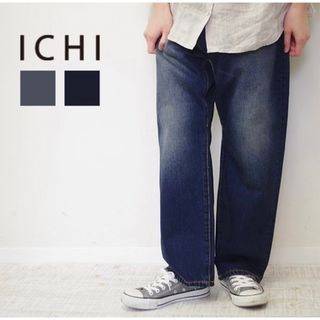 イチ(ichi)のICHI サルエルデニムパンツ(デニム/ジーンズ)